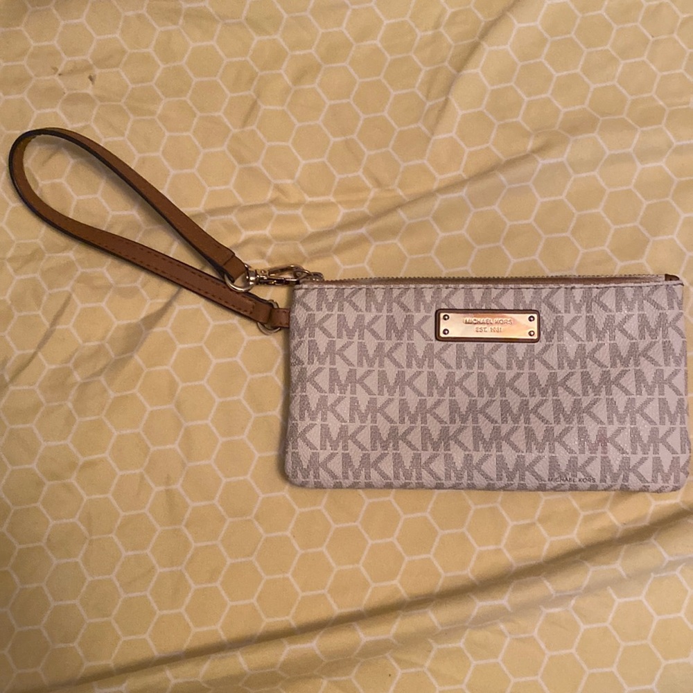 Michael Kors Logo Wristlet